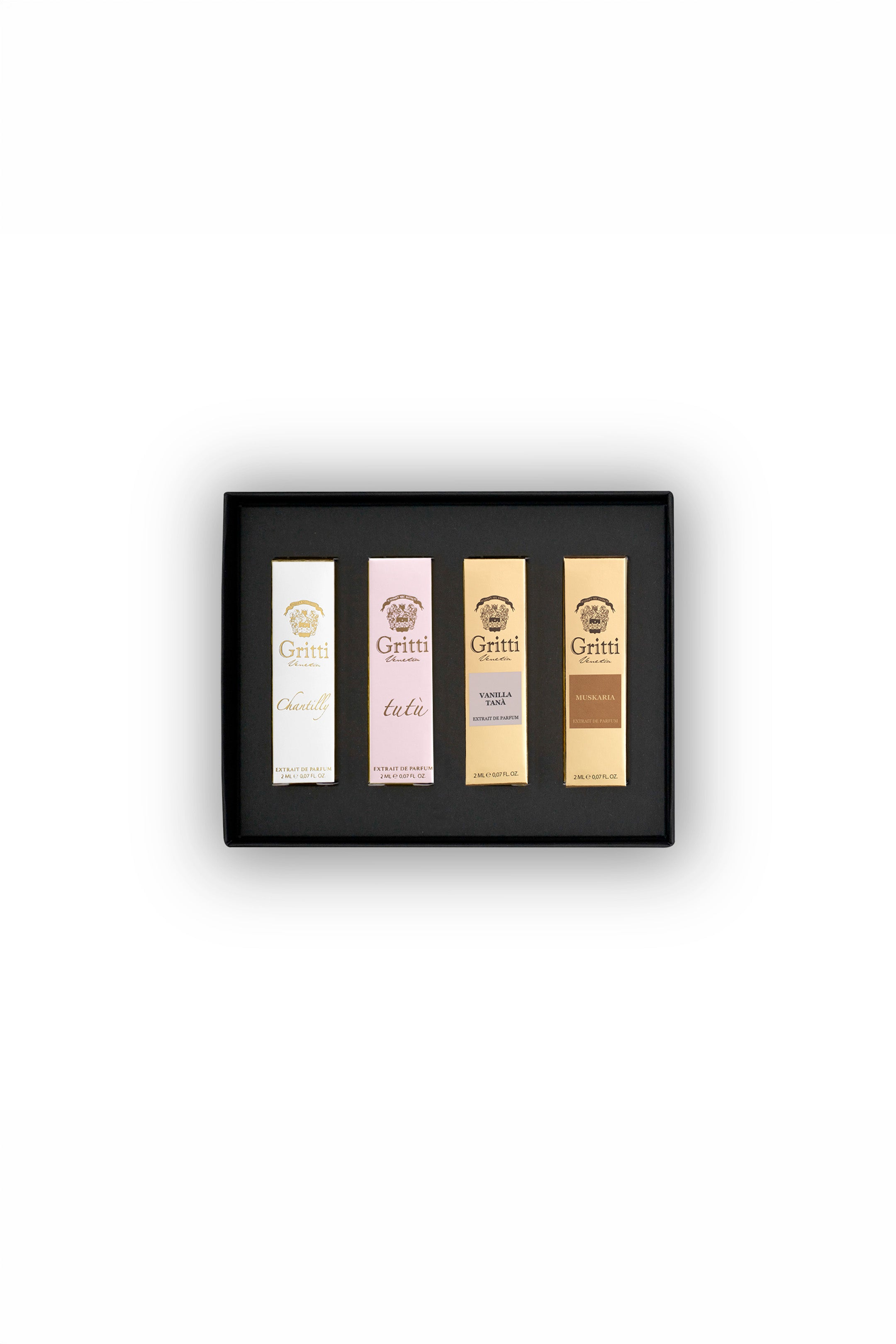 Gritti Discovery Set Mix Extrait coffret découverte 5x2 ml fruité