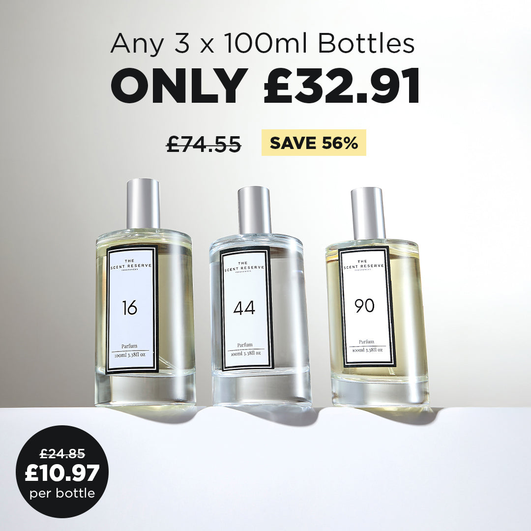 The Scent Reserve Trio 3x100ml Eau de Parfum au Choix Coffret