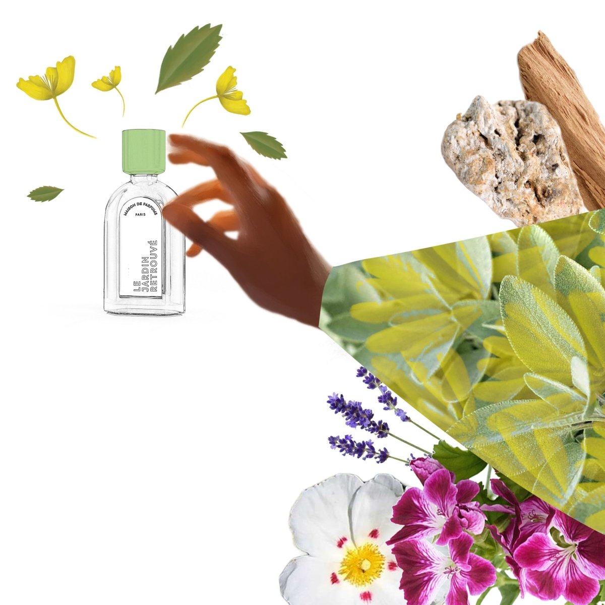 Le Jardin Retrouvé Bois Tabac Virginia eau de parfum 3ml