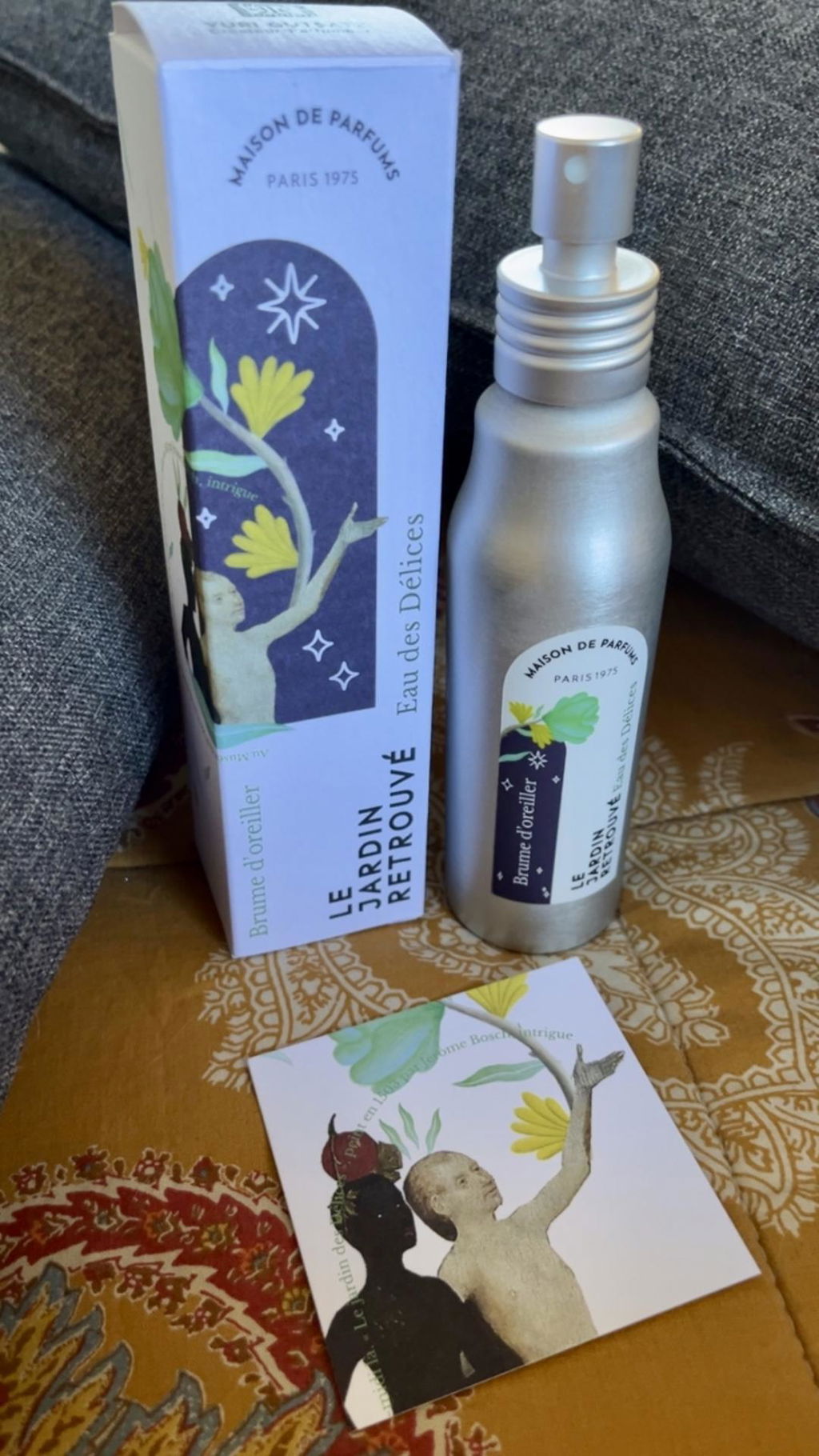 Le Jardin Retrouvé Brume Eau des Délices Rassurant 100 ml