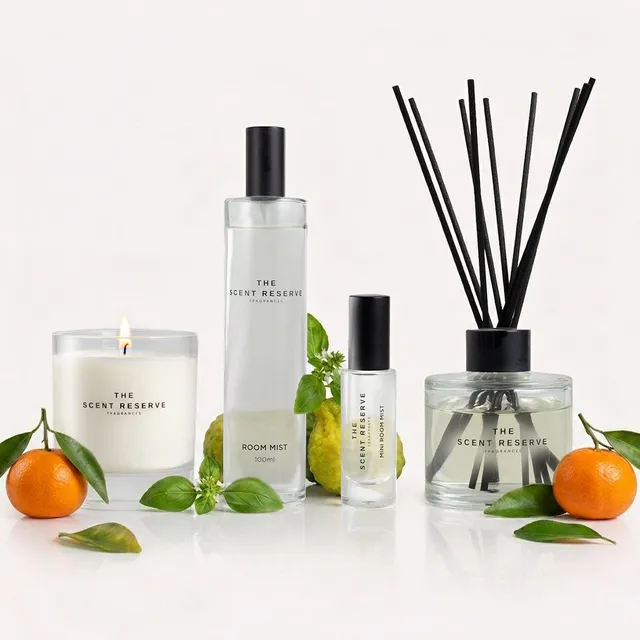 The Scent Reserve Lime Basil parfum maison coffret agrumes
