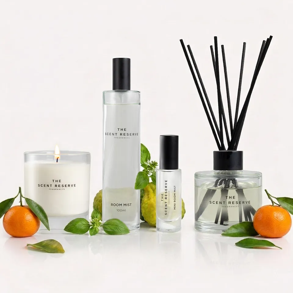The Scent Reserve Lime Basil parfum maison coffret agrumes