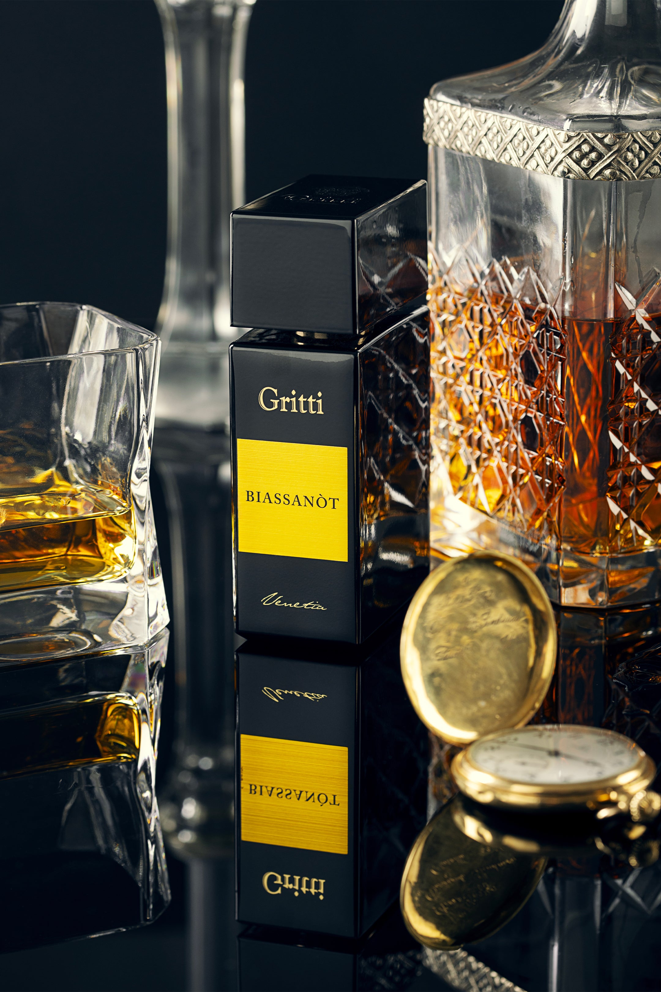 Gritti Black Collection Biassanot eau de parfum 100 ml cuir oud